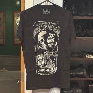 Blackcraft Speak to the Dead T-shirt - Size Small